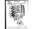 Frigidaire FFU21M7AW2 system and electrical parts diagram