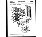 Frigidaire FFU12M4AW3 system and electrical parts diagram