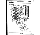 Frigidaire FFU17M6AW2 system and electrical parts diagram