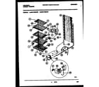 Universal/Multiflex (Frigidaire) MFU17M3AW1 system and electrical parts diagram