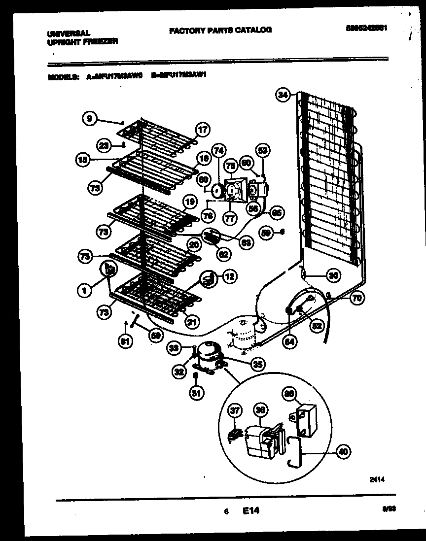 System and electrical parts