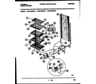 Universal/Multiflex (Frigidaire) MFU12M2AW1 system and electrical parts diagram