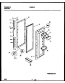 Refrigerator door parts