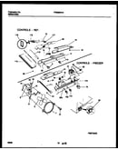 Refrigerator control assembly, damper control assembly and f
