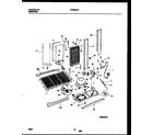 Frigidaire FRS28XHAD0 system and automatic defrost parts diagram