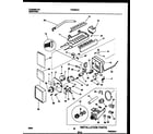 Frigidaire FRS28XHAW0 ice maker and installation parts diagram