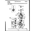 Frigidaire WDSCLW2 transmission parts diagram