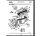 Frigidaire FFC23M5AW2 chest freezer parts diagram