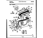 Frigidaire FFC20M5AW2 chest freezer parts diagram