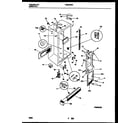 Frigidaire FRS24WPAW0 cabinet parts diagram