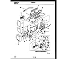Frigidaire FRS24WPAD0 ice maker and installation parts diagram