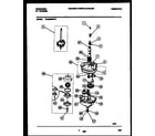 Frigidaire WA5820RW2 transmission parts diagram