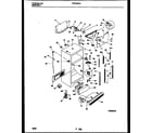 Frigidaire FRT24RHAD0 cabinet parts diagram