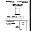 Frigidaire FRT22QRAY3 cover diagram