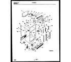 Frigidaire FRT22QRAY3 cabinet parts diagram