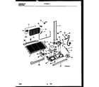 Frigidaire FRT20PHAW0 system and automatic defrost parts diagram