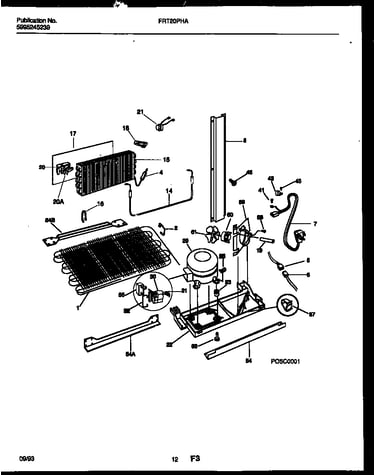 System and automatic defrost parts