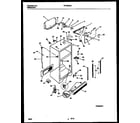 Frigidaire FRT26QNAZ0 cabinet parts diagram