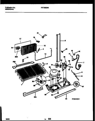 System and automatic defrost parts