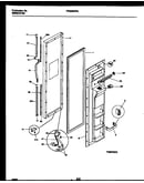 Freezer door parts