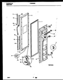 Freezer door parts