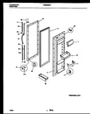 Refrigerator door parts