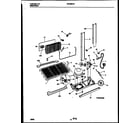 Frigidaire FRT26XHAW0 system and automatic defrost parts diagram