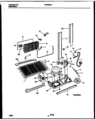 System and automatic defrost parts