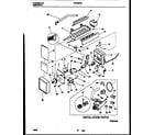 Frigidaire FRT26XHAY0 ice maker and installation parts diagram