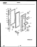 Refrigerator door parts