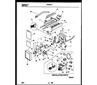 Frigidaire FRS22WHAD0 ice maker and installation parts diagram