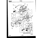 Frigidaire FRT26WRAD0 ice maker and installation parts diagram