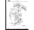 Frigidaire FP18TAL0 cabinet parts diagram