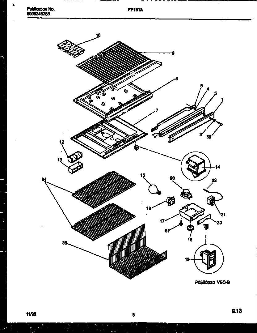 Shelves and supports