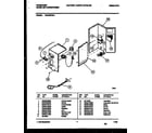 Frigidaire FAS186T2A1 electrical parts diagram