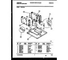 Frigidaire FAS186T2A1 system parts diagram