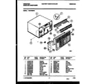 Frigidaire FAS183S2A2 cabinet parts diagram