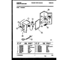 Frigidaire FAS183S2A2 electrical parts diagram