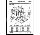 Frigidaire FAS183S2A2 system parts diagram