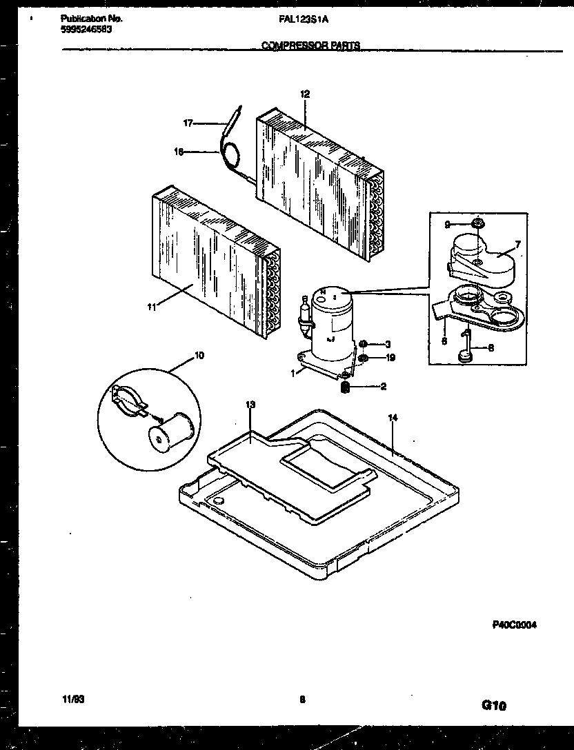Compressor parts
