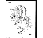 Frigidaire FRS26XRAW0 cabinet parts diagram