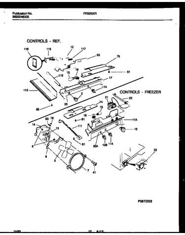 Refrigerator control assembly, damper control assembly and f