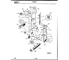 Frigidaire FRS22WRAW2 cabinet parts diagram