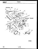 Refrigerator control assembly, damper control assembly and f