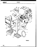 Ice door, dispenser and water tanks