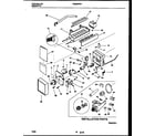 Frigidaire FRS22WRAW2 ice maker and installation parts diagram
