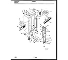 Frigidaire FRS20NRAW3 cabinet parts diagram
