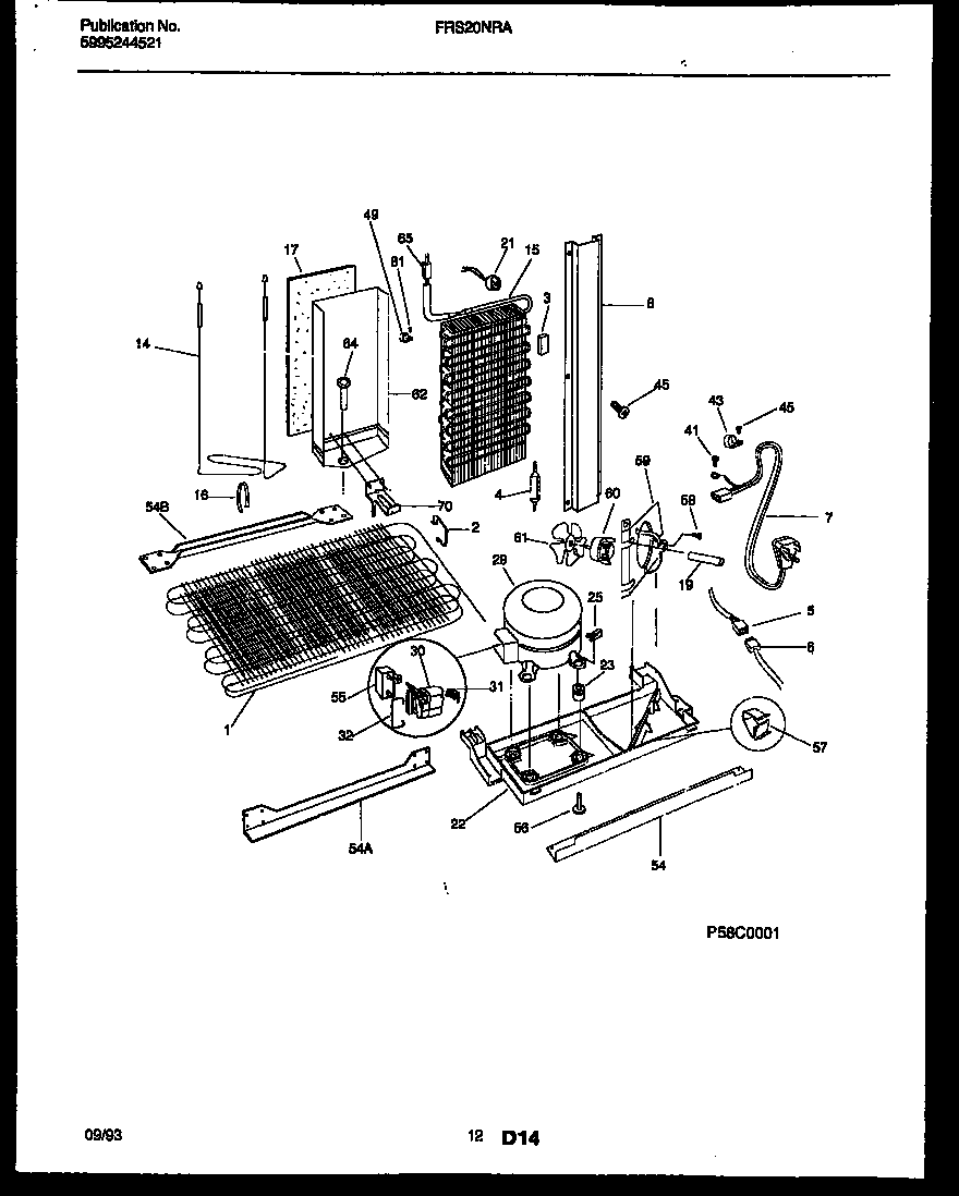 SYSTEM AND AUTOMATIC DEFROST PARTS