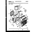 Frigidaire FAC063S7A2 cabinet parts diagram
