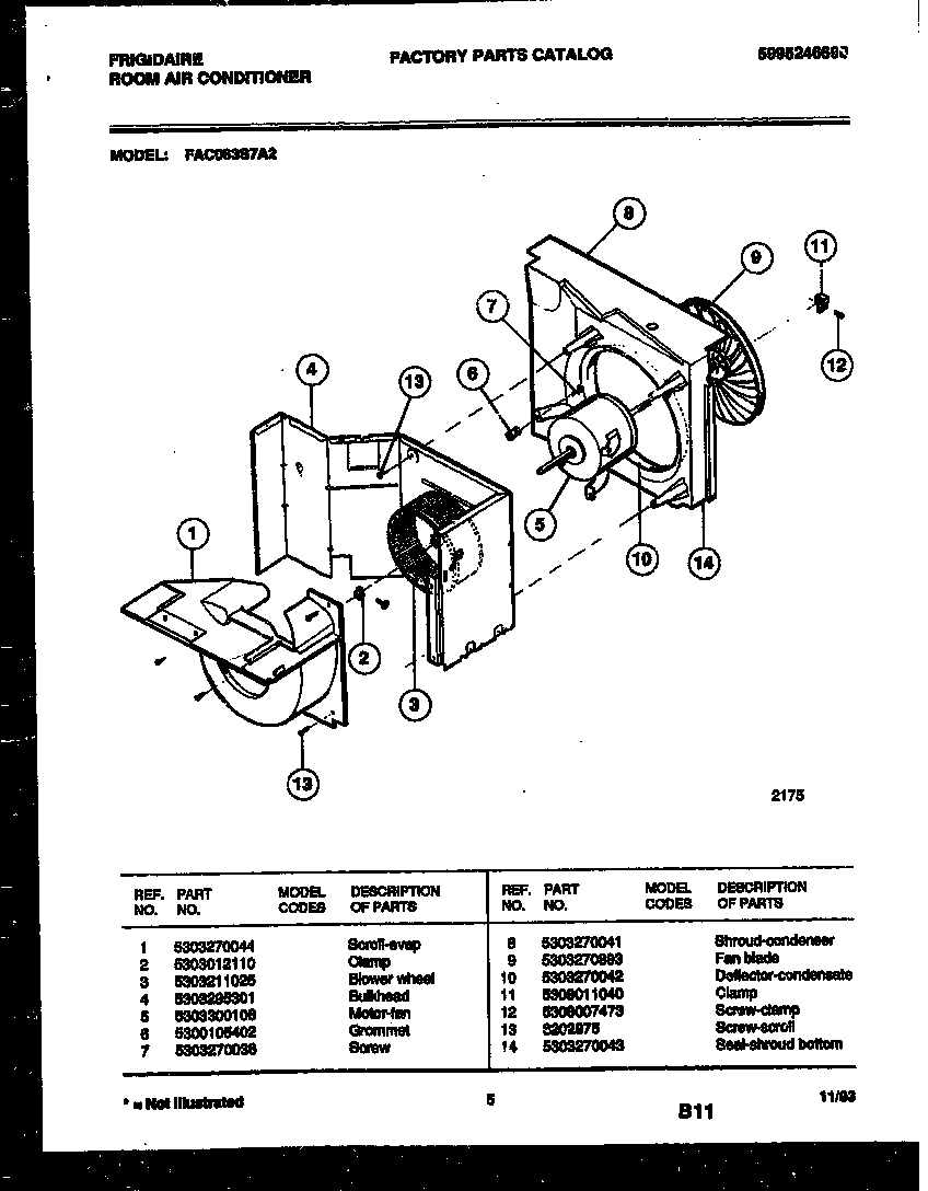 Air handling parts
